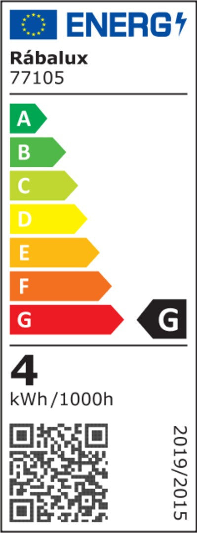 Lampă Rabalux, de perete, pentru exterior, LED 4 W, antracit, Trento, 2 bucăți