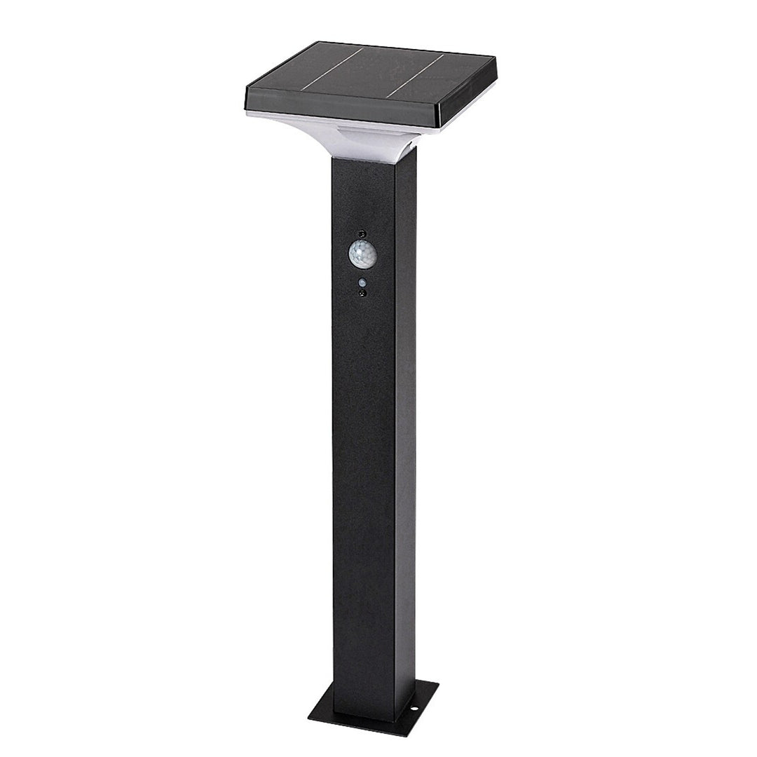 Lampă Rabalux, de exterior, solară, de podea, LED 4 W, IP44, neagră, Geleen, 4 bucăți