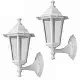 Aplică Rabalux, pentru exterior, IP43, E27, max. 60 W, albă, Velence, 2 bucăți
