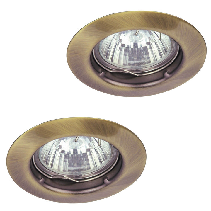 Corp de iluminat încastrat Rabalux, IP20, maro, GU5.3, 12 V, Spot Relight, 2 bucăți