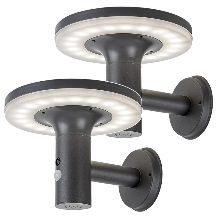 Lampă Rabalux, de perete, pentru exterior, IP44, 10 W, Alaska, 2 bucăți