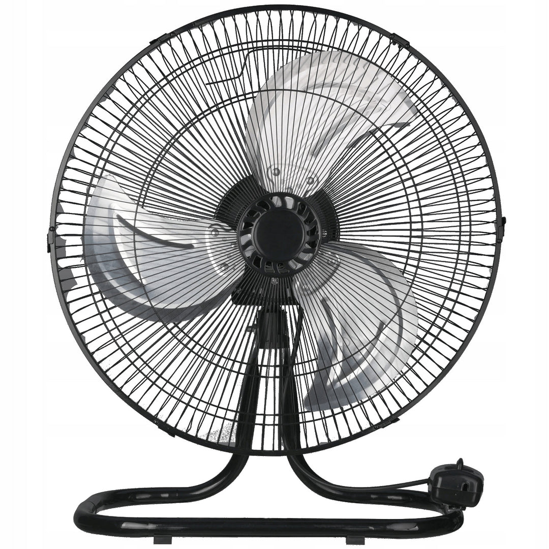 Ventilator de podea LTC, 18", culoare negru, înălțime reglabilă, putere 50 W, LXWT04C