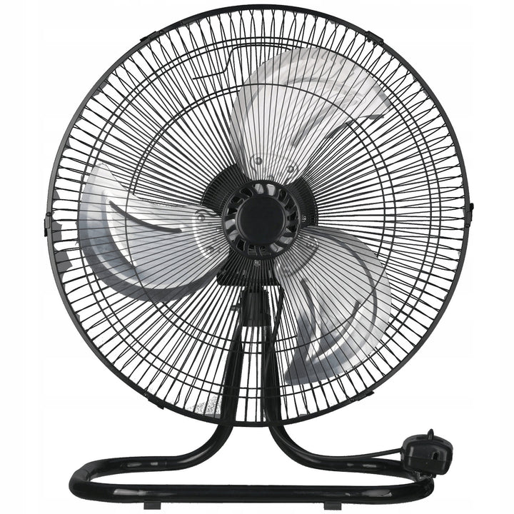 Ventilator de podea LTC, 18", culoare negru, înălțime reglabilă, putere 50 W, LXWT04C