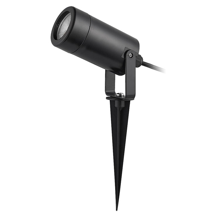 Lampă de sol Rabalux Krobia, IP65, culoare neagră, soclu GU10, max. 4 W, 7814