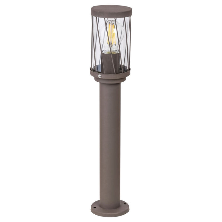 Lampa de grădină cu picior Rabalux Budapest, IP44, culoare maro, filet E27, max. 40 W, 8889