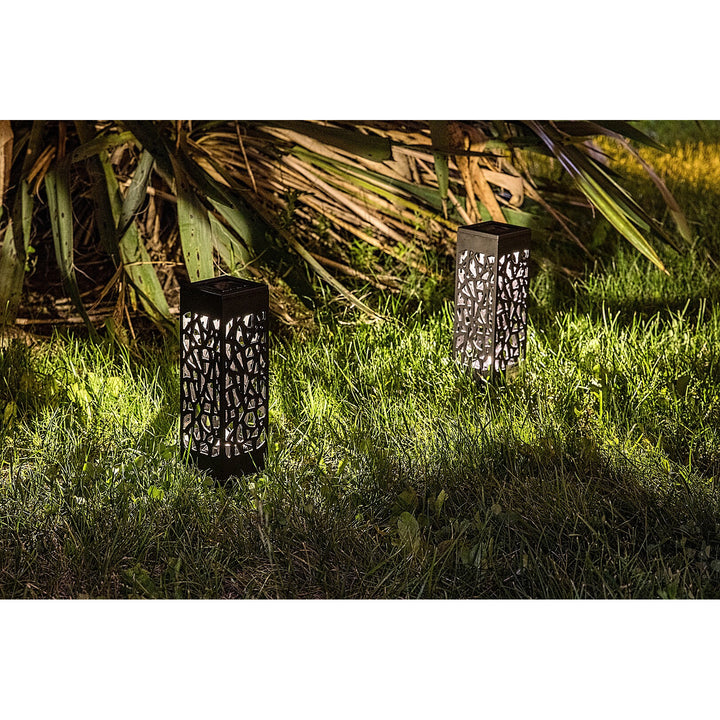Lampa solară Mora, 2 lm, grad de protecție IP23, culoare neagră, LED 0,16 W, 8949
