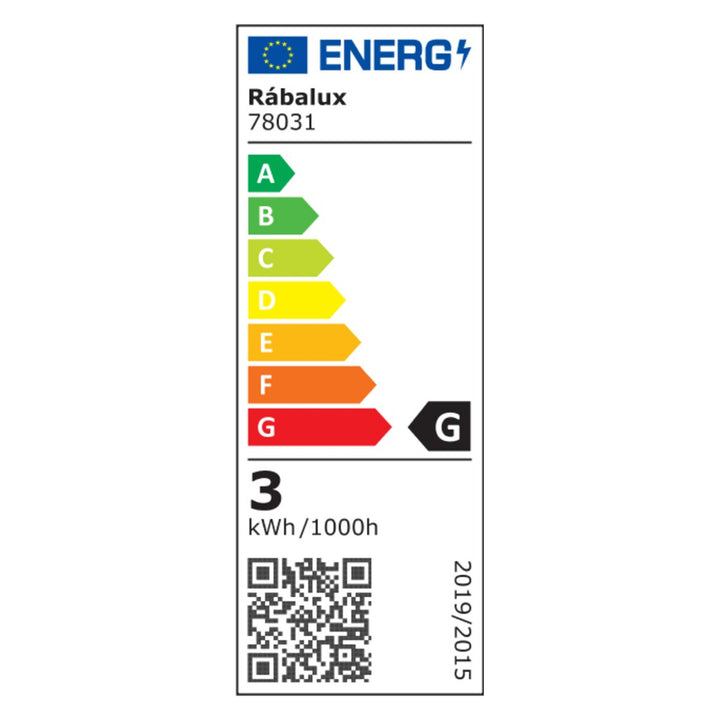 Lampă de sub dulap Rekar, 180 LM, IP20, culoare argintie, LED 3 W, 78031
