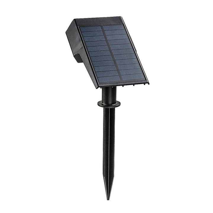 Lampa solară Rabalux Nantes, 50 LM IP65, neagră, LED 0,5 W, 77088