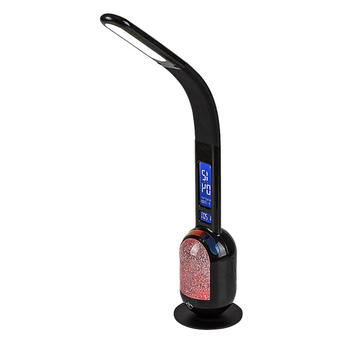 Lampa de birou Rabalux Figen LED RGB 5 W, neagră, IP20, 5000 K