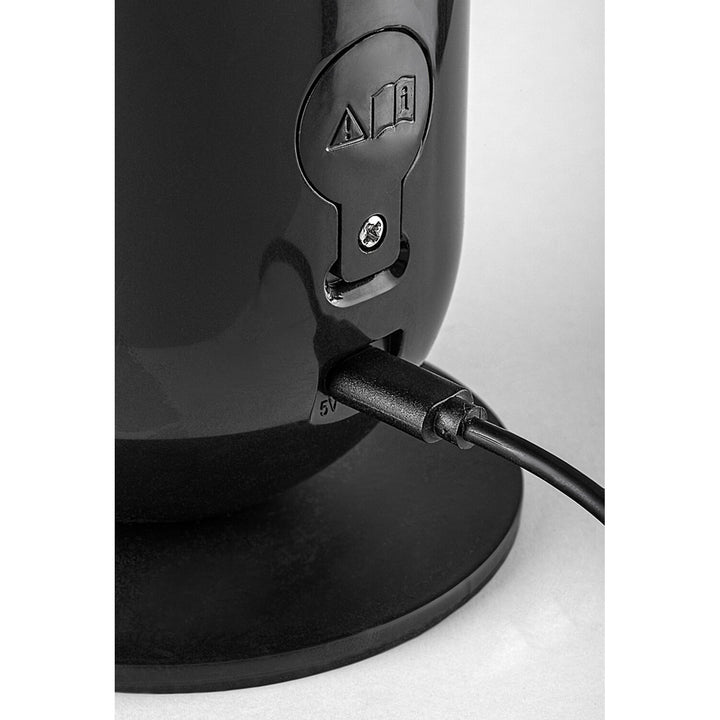Lampa de birou Rabalux Figen LED RGB 5 W, neagră, IP20, 5000 K