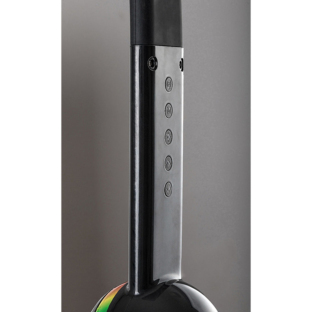 Lampa de birou Rabalux Figen LED RGB 5 W, neagră, IP20, 5000 K