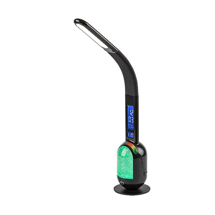 Lampa de birou Rabalux Figen LED RGB 5 W, neagră, IP20, 5000 K
