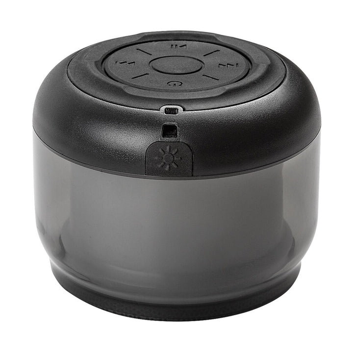 Lampa de birou Rabalux Radelia, difuzor Bluetooth, RGB, negru, IP20, baterie reîncărcabilă, 76110