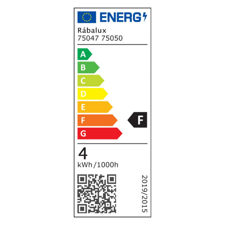 Lampă de baie Rabalux Oliro LED 4 W, crom, IP44, 4000 K, 75047