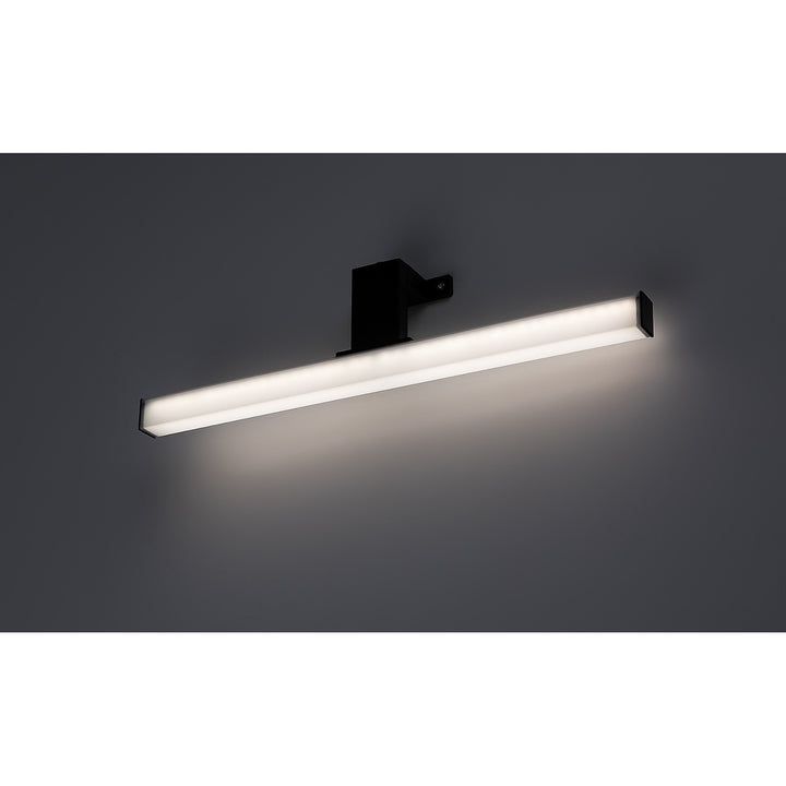 Lampă de baie Rabalux Oliro LED 6 W, neagră, IP44, 4000 K, 75051