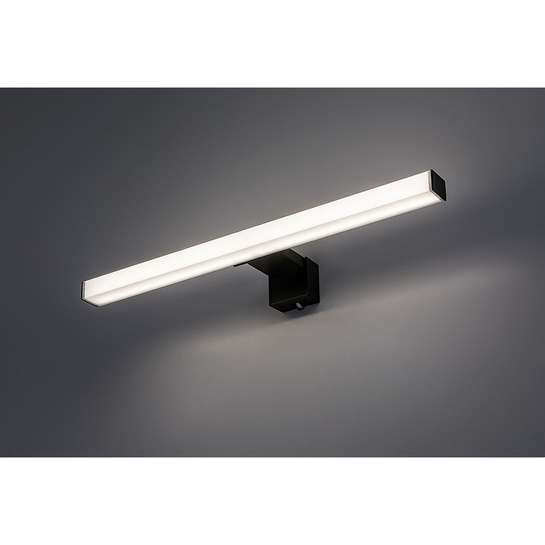 Lampă de baie Rabalux Oliro LED 6 W, neagră, IP44, 4000 K, 75051