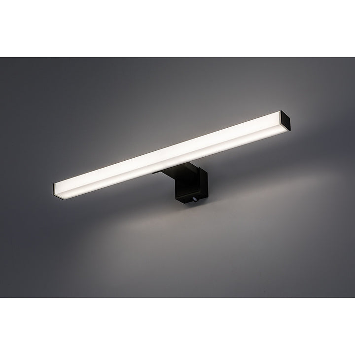 Lampă de baie Rabalux Oliro LED 6 W, neagră, IP44, 4000 K, 75051