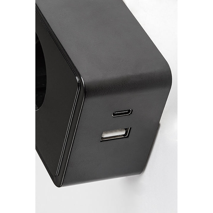 Aplică Rabalux Tivro, LED 4 W, negru, IP20, 3 variante de temperatură de culoare: 3000, 4000, 6000, 71283