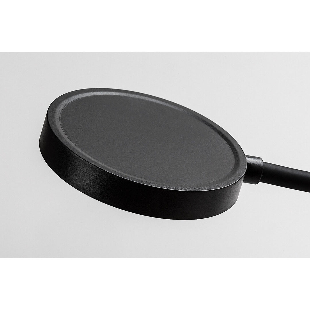 Aplică Rabalux Tivro, LED 4 W, negru, IP20, 3 variante de temperatură de culoare: 3000, 4000, 6000, 71283