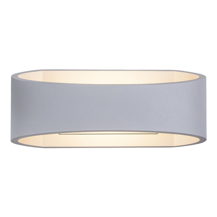 Lampă de perete pentru exterior Rabalux Gerla, albă, LED 9 W, IP54, 3000 K, 77178