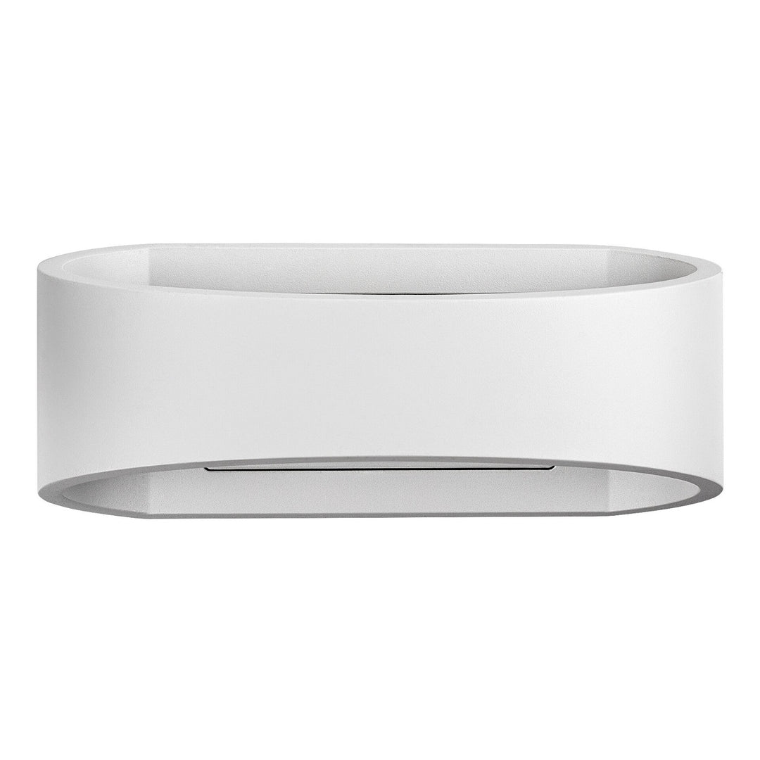 Lampă de perete pentru exterior Rabalux Gerla, albă, LED 9 W, IP54, 3000 K, 77178