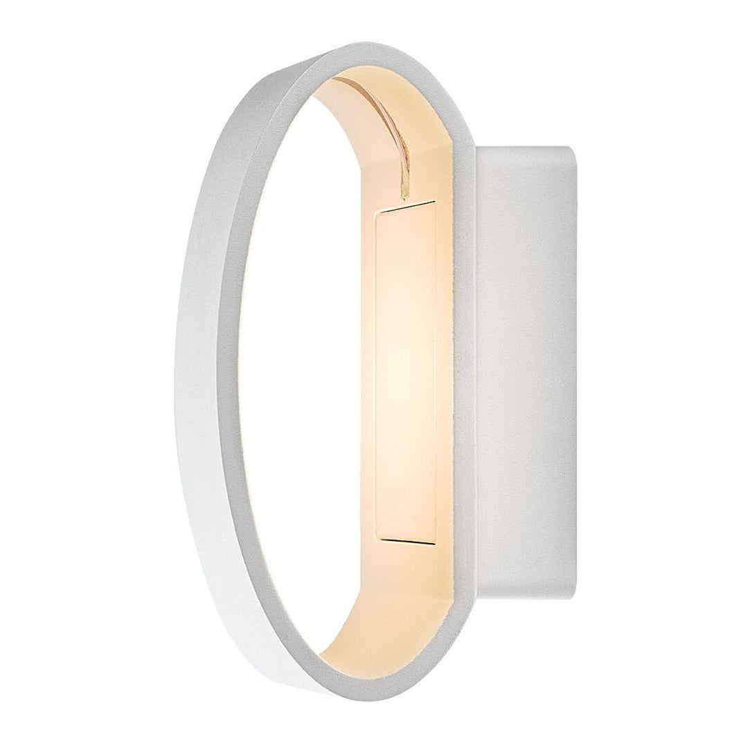 Lampă de perete pentru exterior Rabalux Gerla, albă, LED 9 W, IP54, 3000 K, 77178