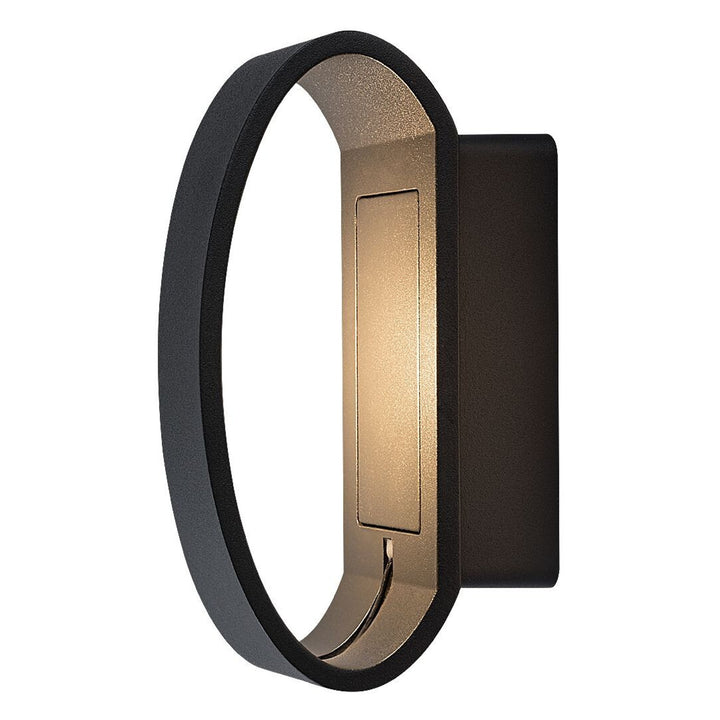 Lampa de perete pentru exterior Rabalux Gerla, antracit, LED 9 W, IP54, 3000 K, 77179