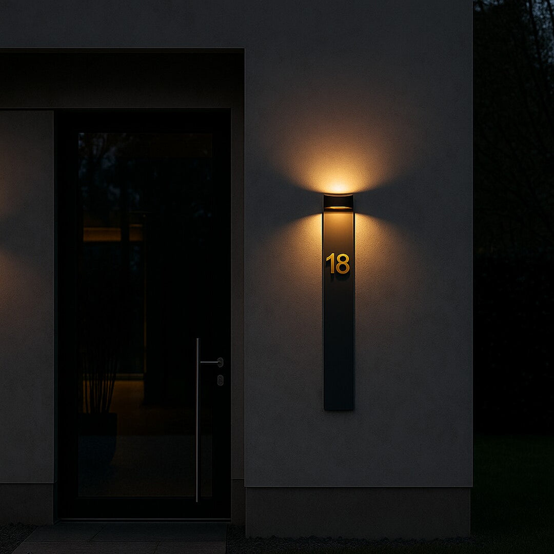 Lampa de perete pentru exterior Rabalux Gerla, antracit, LED 9 W, IP54, 3000 K, 77179