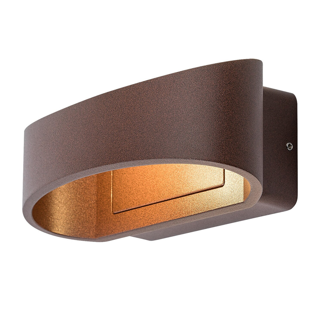 Lampa de perete pentru exterior Rabalux Gerla, maro, LED 9 W, IP54, 3000 K, 77180