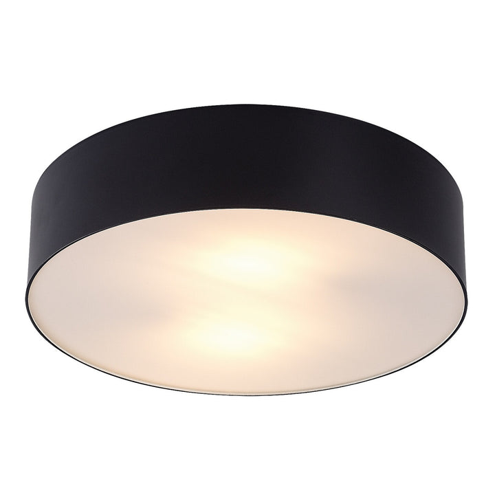 Lampa Rabalix Dolen, neagră, 2x E27, max. 9 W, IP43, 75065
