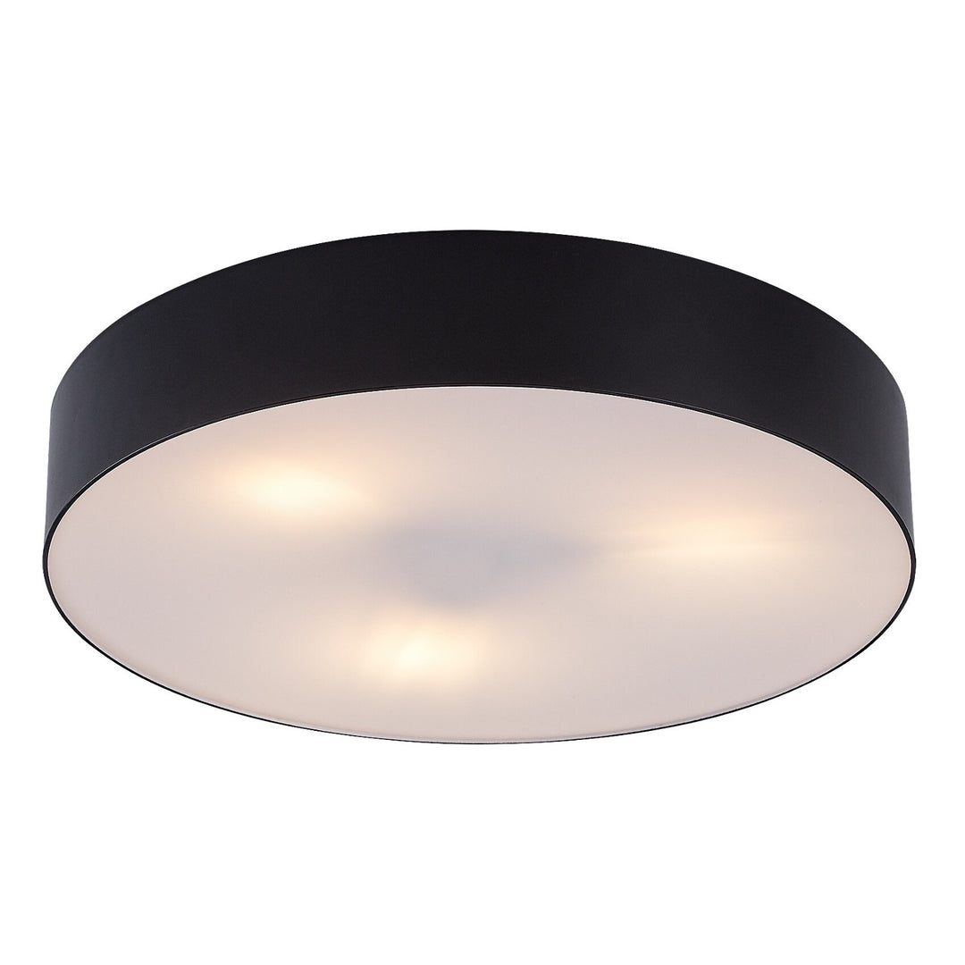 Lampa Rabalix Dolen, neagră, 3x E27, max. 9 W, IP43, 75066