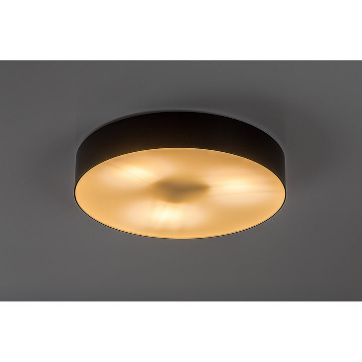 Lampa Rabalix Dolen, neagră, 3x E27, max. 9 W, IP43, 75066