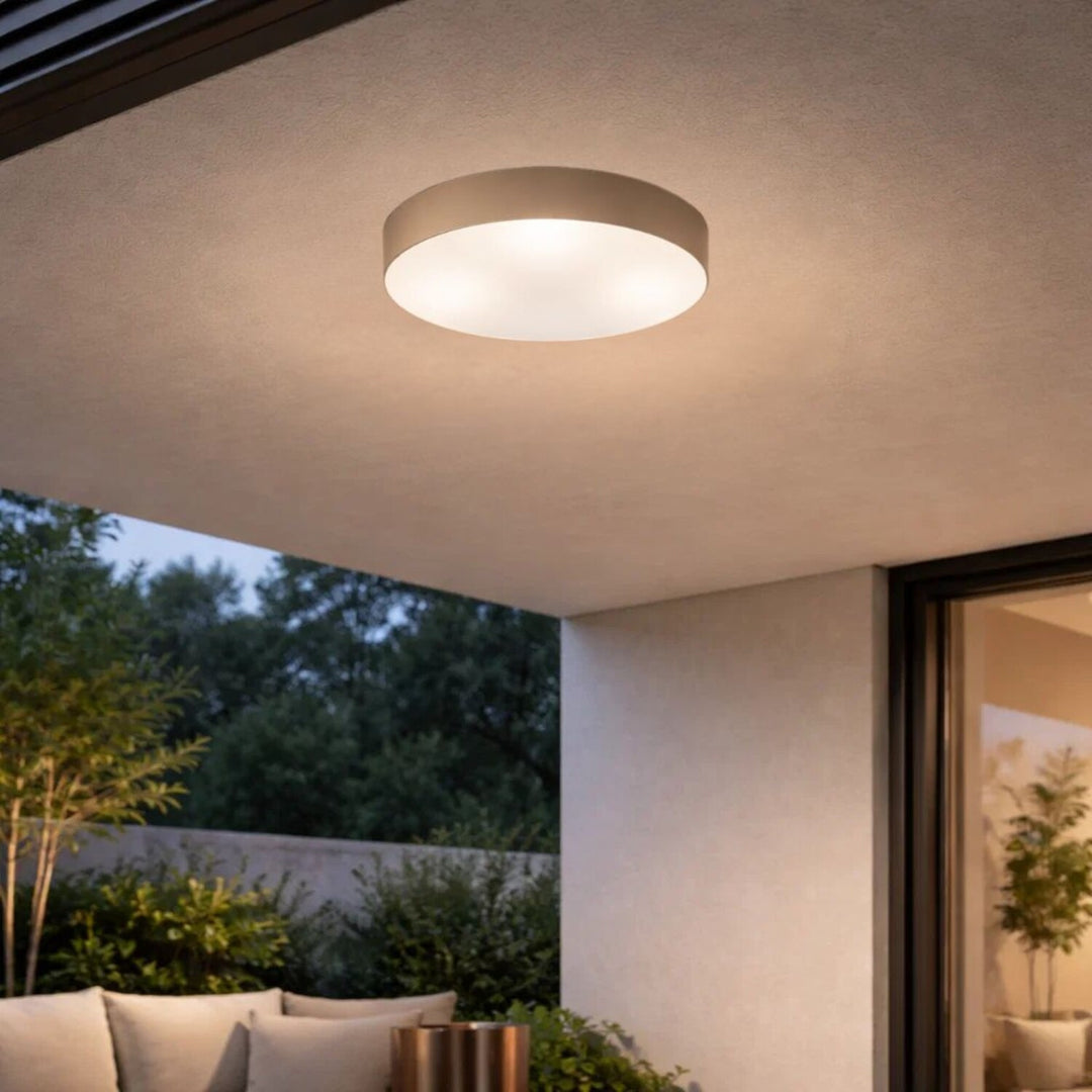 Lampa Rabalix Dolen, gri-bej, 3x E27, max. 9 W, IP43, 75068
