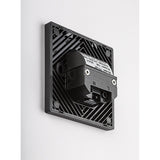 Lampa Lunca LED 1 W IP20, neagră, 3000, 4500, 6500 K, senzor de mișcare, senzor de lumină, 77197