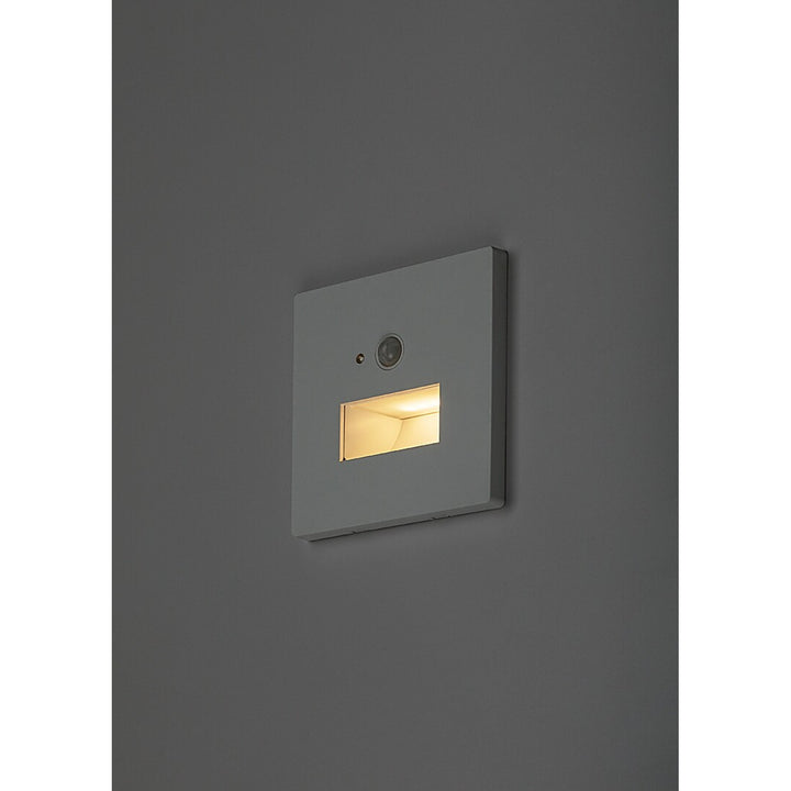 Lampa Lunca LED 1 W IP20 albă 3000, 4500, 6500 K, senzor de mișcare, senzor de lumină, 77198