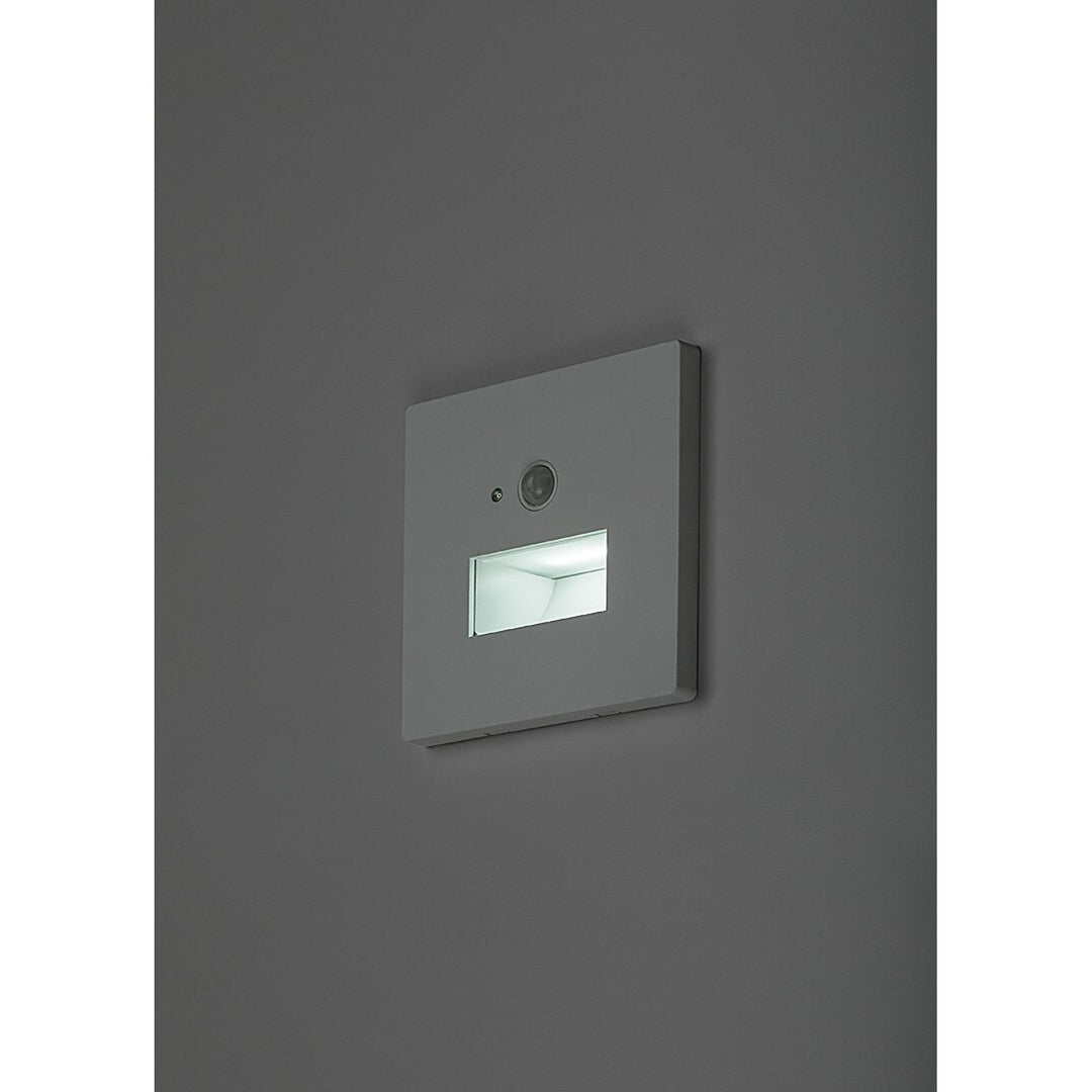 Lampa Lunca LED 1 W IP20 albă 3000, 4500, 6500 K, senzor de mișcare, senzor de lumină, 77198