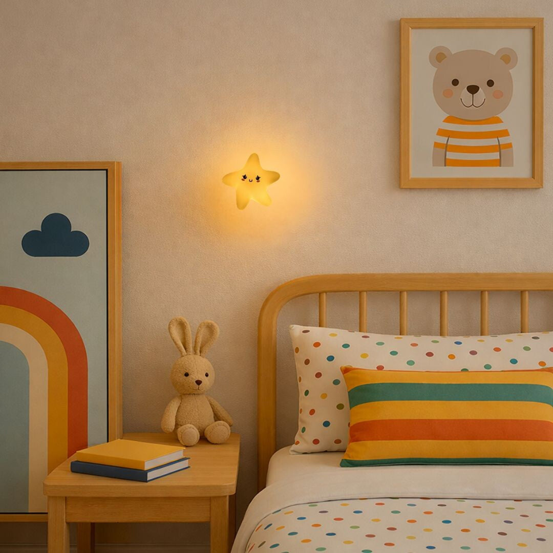 Lampa Dreamies LED 2,7 W IP20 galbenă 3000 K, efect de lampă de veghe, 76046
