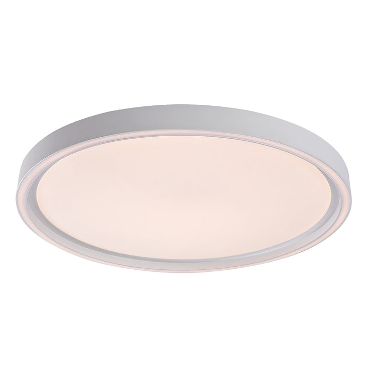 Lampa de tavan Rabalux Zerina, 31 W, IP40, albă, 3000-6500 K, funcție de memorie, cu telecomandă, funcție de temporizator, efect de lampă de veghe, 75086