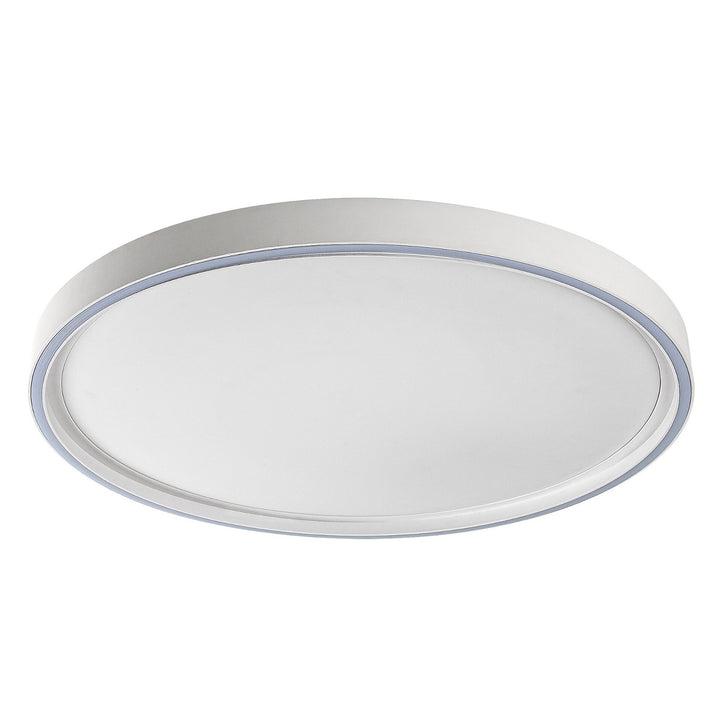 Lampa de tavan Rabalux Zerina, 54 W, IP40, albă, 3000-6500 K, funcție de memorie, cu telecomandă, funcție de temporizator, efect de lampă de veghe, 75087