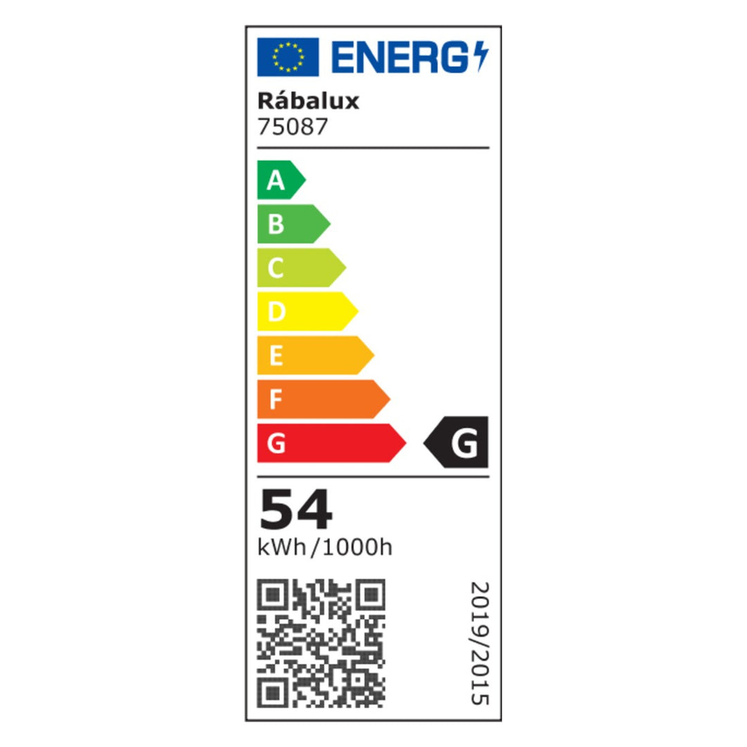 Lampa de tavan Rabalux Zerina, 54 W, IP40, albă, 3000-6500 K, funcție de memorie, cu telecomandă, funcție de temporizator, efect de lampă de veghe, 75087