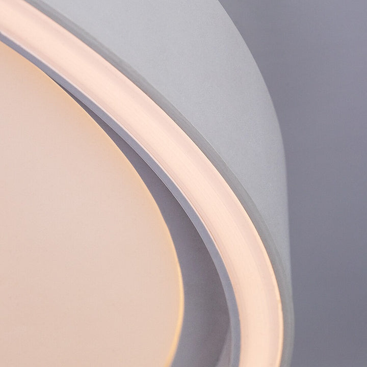 Lampa de tavan Rabalux Zerina, 54 W, IP40, albă, 3000-6500 K, funcție de memorie, cu telecomandă, funcție de temporizator, efect de lampă de veghe, 75087