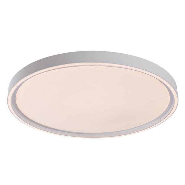 Lampa de tavan Rabalux Zerina, 54 W, IP40, albă, 3000-6500 K, funcție de memorie, cu telecomandă, funcție de temporizator, efect de lampă de veghe, 75087