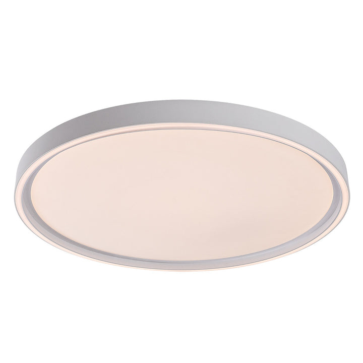 Lampa de tavan Rabalux Zerina, 54 W, IP40, albă, 3000-6500 K, funcție de memorie, cu telecomandă, funcție de temporizator, efect de lampă de veghe, 75087