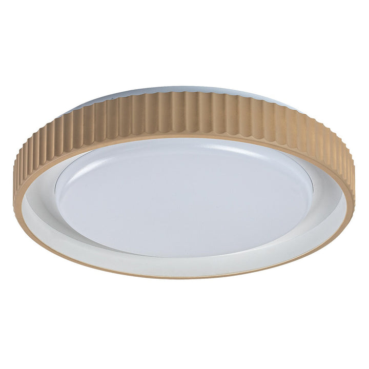 Lampa Pastello LED 48 W IP20, gri-bej, 3000-6500 K, funcție de memorie cu telecomandă, funcție de temporizator, efect de lampă de noapte, 71345