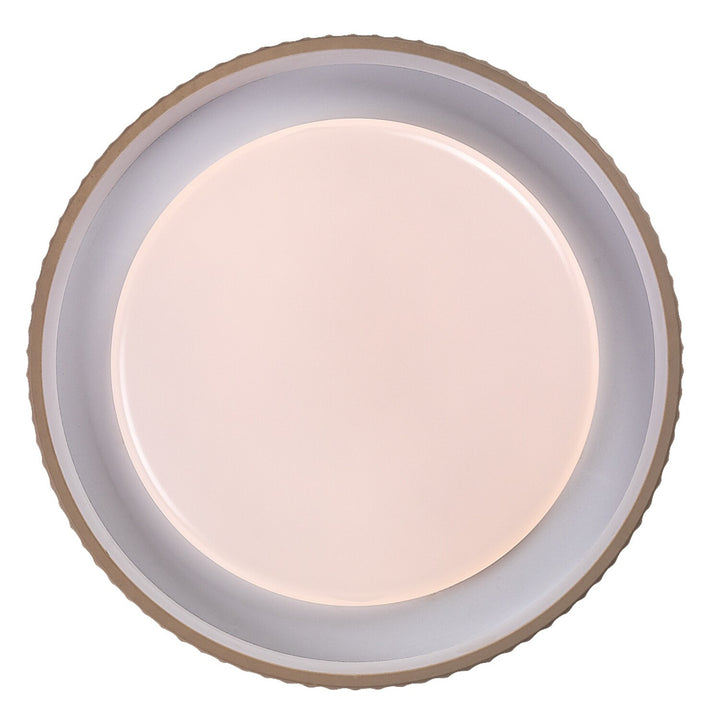 Lampa Pastello LED 48 W IP20, gri-bej, 3000-6500 K, funcție de memorie cu telecomandă, funcție de temporizator, efect de lampă de noapte, 71345