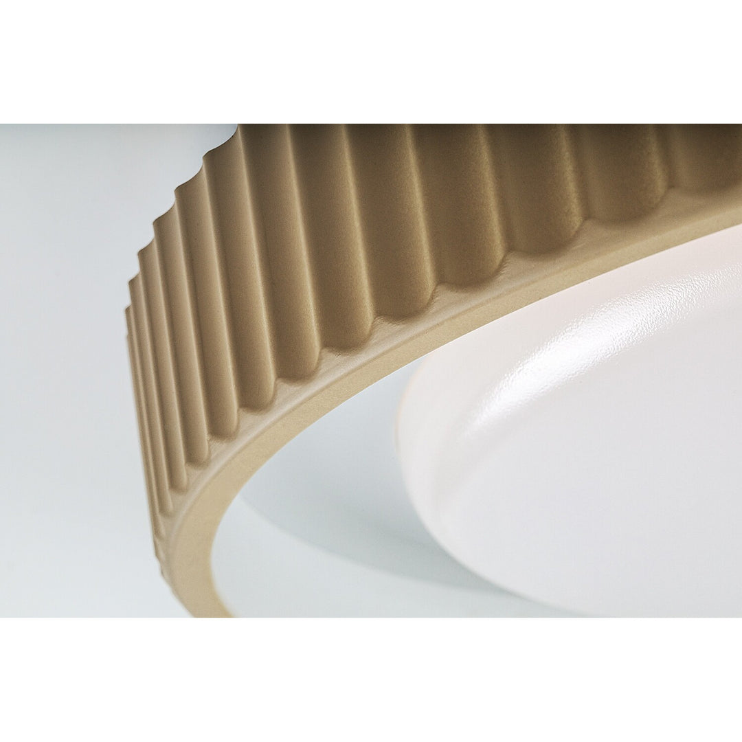 Lampa Pastello LED 48 W IP20, gri-bej, 3000-6500 K, funcție de memorie cu telecomandă, funcție de temporizator, efect de lampă de noapte, 71345
