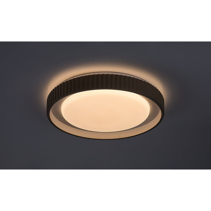 Lampa Pastello LED 48 W IP20, gri-bej, 3000-6500 K, funcție de memorie cu telecomandă, funcție de temporizator, efect de lampă de noapte, 71345