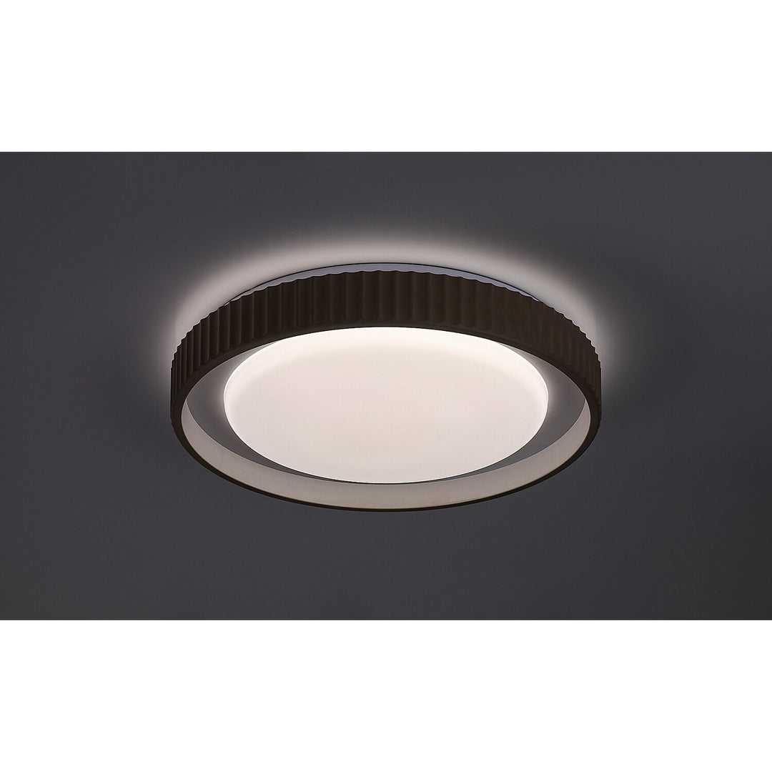 Lampa Pastello LED 48 W IP20, gri-bej, 3000-6500 K, funcție de memorie cu telecomandă, funcție de temporizator, efect de lampă de noapte, 71345