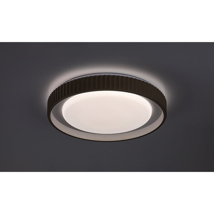Lampa Pastello LED 48 W IP20, gri-bej, 3000-6500 K, funcție de memorie cu telecomandă, funcție de temporizator, efect de lampă de noapte, 71345