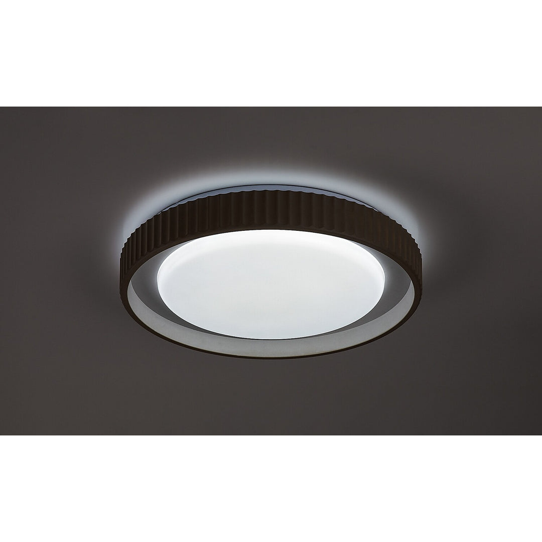 Lampa Pastello LED 48 W IP20, gri-bej, 3000-6500 K, funcție de memorie cu telecomandă, funcție de temporizator, efect de lampă de noapte, 71345